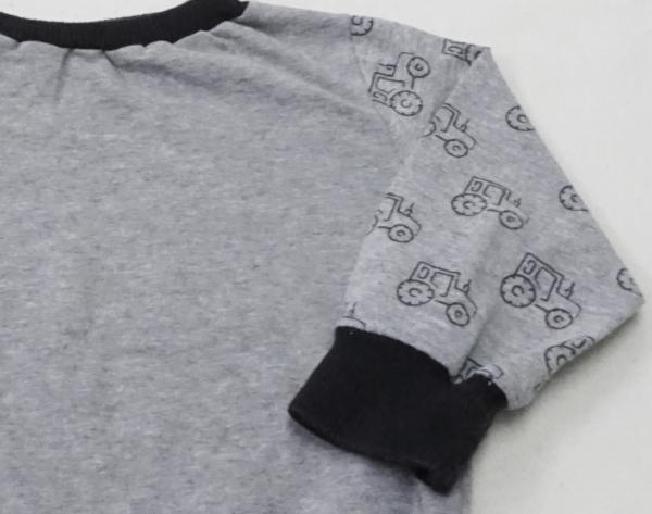 Langarmshirt Gr. 68 selbstgenäht (2399)